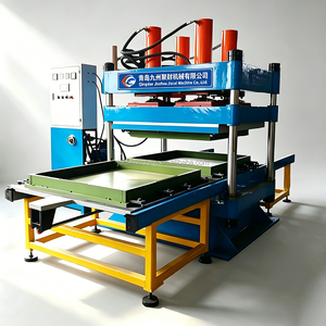 Machine de fabrication de dalles en caoutchouc, équipement de traitement multifonctionnel pour la production de dalles de sol en caoutchouc emboîtables - Product Image 1