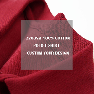 Polo de Alta Calidad con Diseño Personalizado, Formal, 220gsm, para Hombre, Ropa de Trabajo de Algodón, Corte Regular - Product Image 3