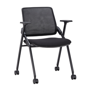 Phòng hội nghị lưới gấp ghế đào tạo với bánh xe viết bảng Bảng bảng nghiên cứu bảng và ghế văn phòng đào tạo ghế - Product Image 1