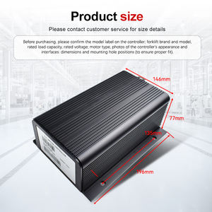 電気観光車用36-48V 500Aカーティスモーターコントローラー1205M-5603 - Product Image 3