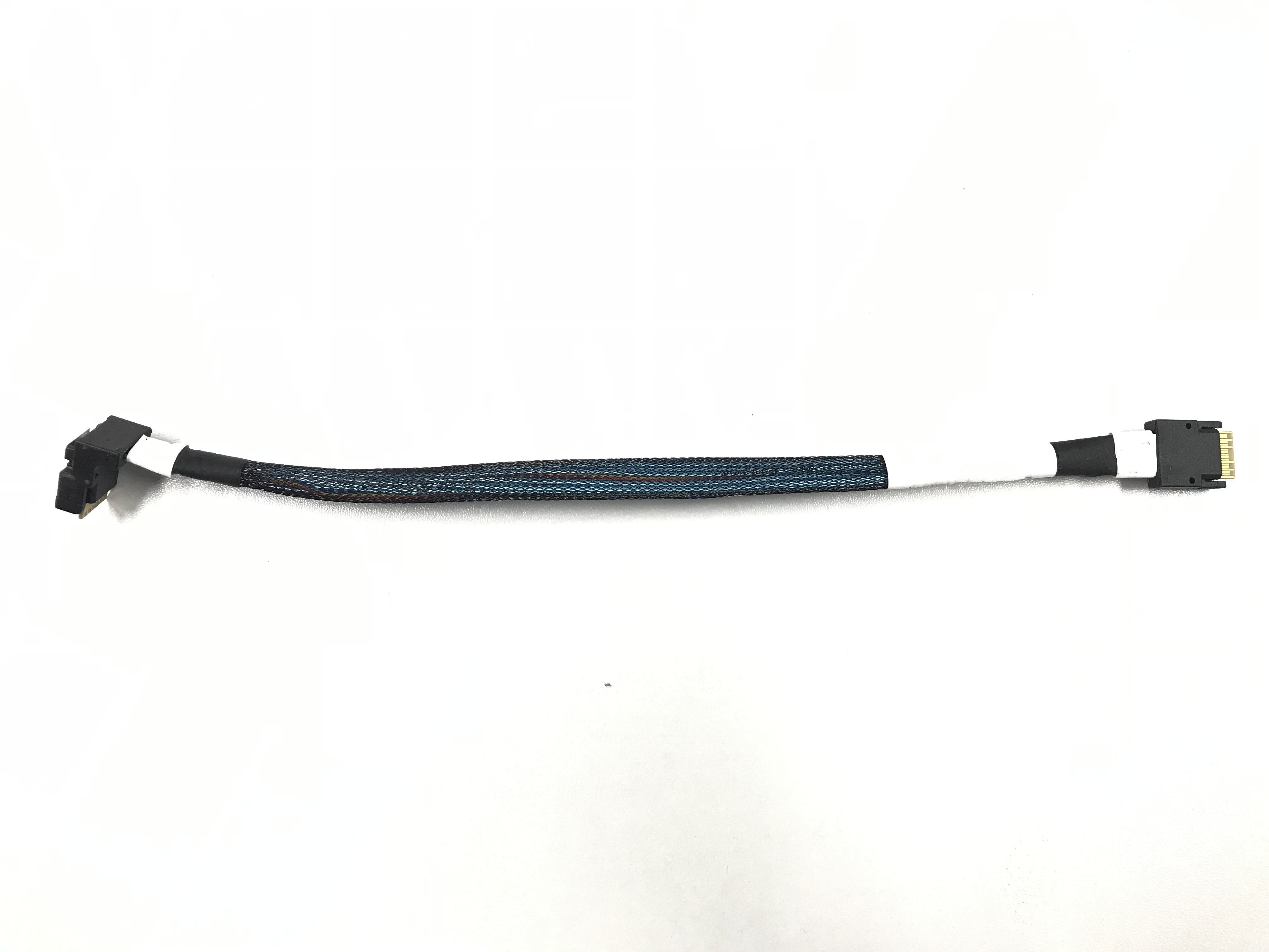 HONPNK New 90 Degree Multi-Angle Slim SAS 8654 4i to SFF-8654 4i MINI SAS Server Cable