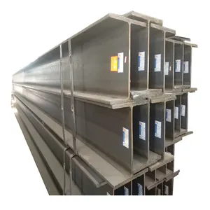 SS400 Q235b Q345b w8x10 w12 h beam iron steel price per kg h beam steel H-Beams