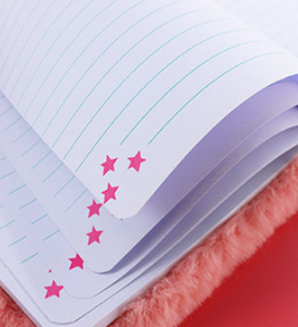 Cahier de fruits en peluche Cahier de cours pour étudiants Cahier horizontal pastèque - Product Image 6