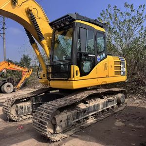 Excavadora de cadenas usada Komatsu PC160 de 16 toneladas, de fábrica en Japón, con certificación EPA y CE, incluye motor, caja de cambios, bomba y PLC para construcción. - Product Image 5