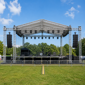 Sistema de Truss de Aluminio de Venta Caliente 290x290mm, Truss de Iluminación para Escenario de Aleación de Aluminio Antioxidante, Conexión de Pasador Compatible con F34 - Product Image 1