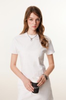 Robe T-shirt élégante et douce pour femmes, décontractée, sportive, à manches courtes. Vente en gros personnalisée. Quantité minimale de commande faible.