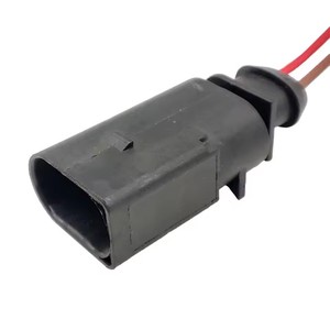 Conector de arnés de cableado automotriz macho de 2 pines y 3,5mm 1J0973722 8D0973822 enchufe de bocina eléctrica 1J0 973 <span class=keywords><strong>722</strong></span> 1717692-1 8D0 973 822 - Product Image 4