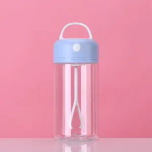 Rechargeable Protein Shaker Bottle Self Mixing (BLUE) OR (PINK)