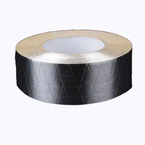 Versterkte Aluminiumfolie Tape Folie-Scrim-Kraft Tape Voor Afdichting En Herstellen Van Isolatie Nail Punctie