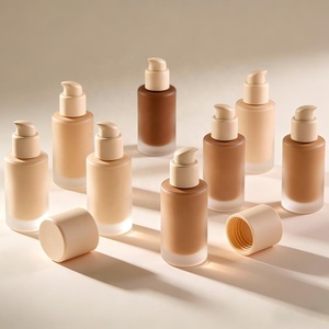 Fond de teint liquide mat longue tenue à l'acide hyaluronique, marque privée, couvrance totale, maquillage waterproof - Product Image 3
