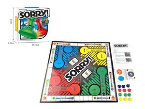 ขออภัย, บอร์ดเกม, เกมเดสก์ท็อปภาษาอังกฤษ, ปาร์ตี้แบบโต้ตอบระหว่างพ่อแม่ลูก, หมากรุกแบบสบายๆ, ขออภัย, เกมคลาสสิก - Product Image 5