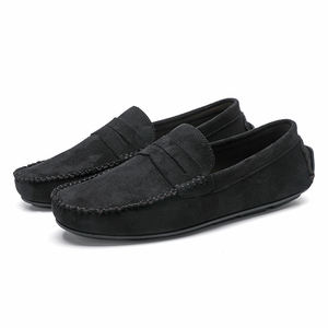 Nuevos Mocasines de Ante Esmerilado para Hombre, con Tacón Inclinado, Tallas Grandes, Zapatos de Conducción y Náuticos de Cuero para Primavera y Verano - Product Image 4