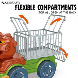 <span class=keywords><strong>OCEANTOYS</strong></span> ชุดของเล่นไดโนเสาร์ประกอบเอง รถบรรทุกพลาสติกขนาดเล็ก พร้อมเสียงเพลง - Product Image 5