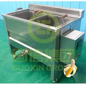 Fruit Chips <b>Fryer</b> Manual Banana Slices Frying <b>Machine</b> Stainless Steel Commercial Food Processing Equipment - Product Image 1