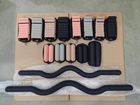 Kit de barre de Pilates personnalisé avec logo OEM, haltères en silicone, équipement de fitness pour la maison, barre d'entraînement de résistance, fournisseur de marque privée