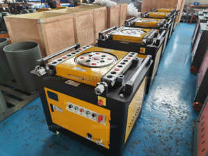 Máquina Dobladora de Alta Precisión, Máquina Dobladora de Barras de Acero con Perno en U con Motor para Construcción - Product Image 6