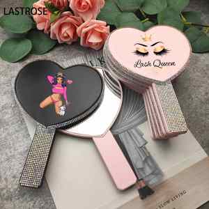 <b>Makeup</b> & <b>Tools</b> Low MOQ OEM <b>Makeup</b> Mirror Cosmetic Hand Mirror Wholesale Bulk <b>Makeup</b> Hand Held Mirrors - Product Image 5