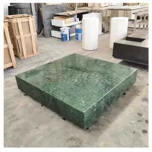 hotel furniture lobby center low table green marble cream coffee table living room furniture plinth coffee table