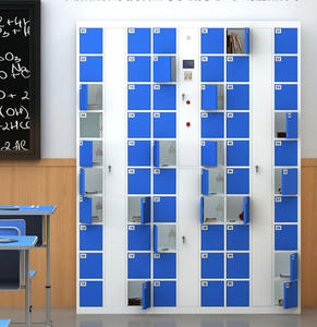 Casier de stockage de charge de <span class=keywords><strong>téléphone</strong></span> portable public électronique en acier personnalisé de plusieurs couleurs - Product Image 5