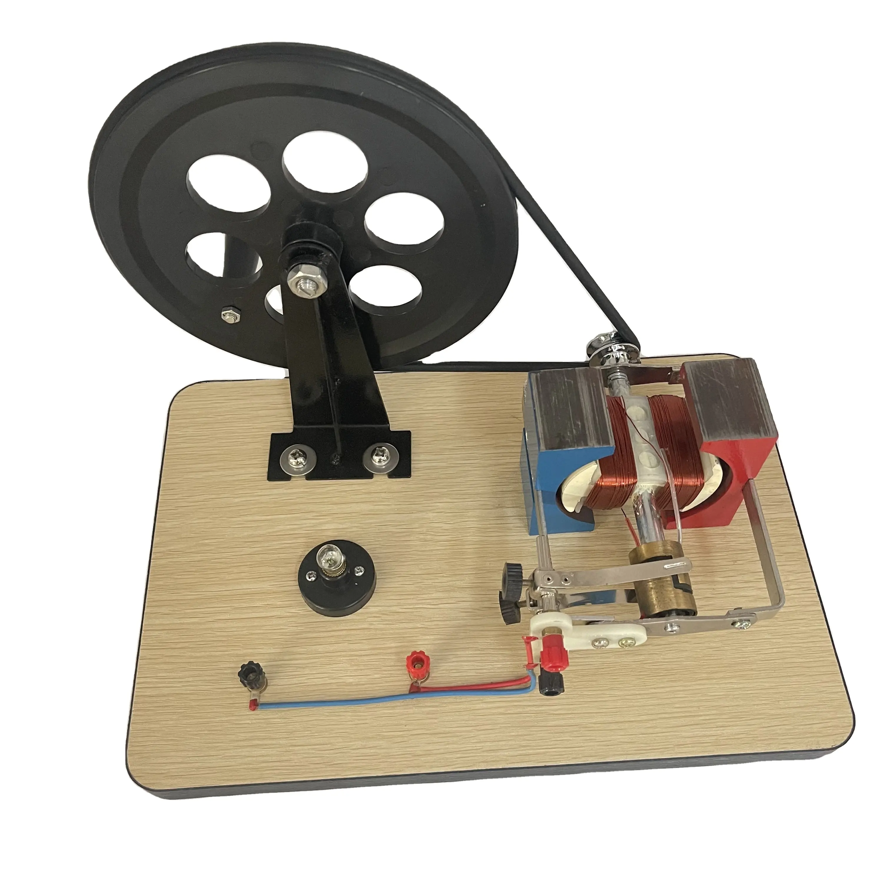 Generador de mano de tipo estándar 0417, generador de mano, demostración de experimentos, generador físico de CA/CC para estudiantes