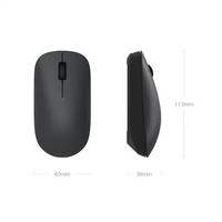 Pour souris sans fil Xiaomi Lite 2,4 GHz 1000 DPI ergonomique optique portable pour ordinateur