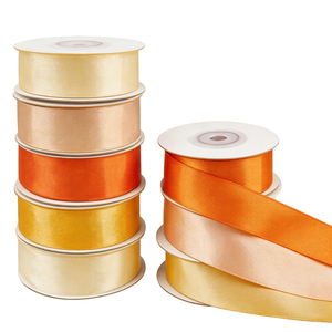 Ruban en satin en gros, multicolores, en rouleau, de la marque Grace Ribbon Factory Direct, pour la décoration de mariage, d'anniversaire et de fête, livraison rapide - Product Image 2