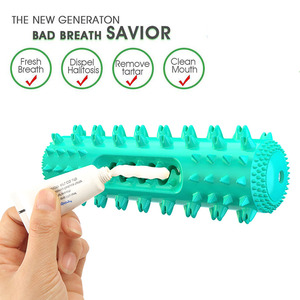 Spazzolino da denti per cani cigolante giocattolo per cani di media taglia interattivi all'aperto per migliorare Iq resistente ai denti per la pulizia di animali domestici - Product Image 3