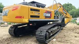 Excavatrice sur chenilles hydraulique Sany d'occasion de 36 tonnes, fabriquée en Chine, avec moteur Isuzu, pompe, moteur, godet d'excavatrice - Product Image 3