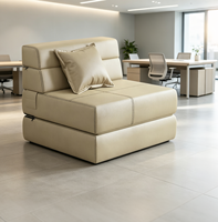 Canapé-lit moderne en tissu technique, style tatami, matelas épais de 18 cm, meubles pour petits espaces, OEM ODM VLranlife