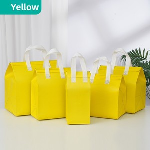 <span class=keywords><strong>Bolsa</strong></span> de Aislamiento Térmico Personalizada, Biodegradable, de Papel de Aluminio y Tela No Tejida, para Envasado de Bebidas para Llevar - Product Image 2