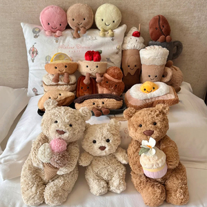 Jellycat Peluches Animaux, Dragon, Ours, Chat, Chien, Plantes, Desserts, Divers Pendentifs et Peluches pour Sacs Bandoulière - Product Image 1