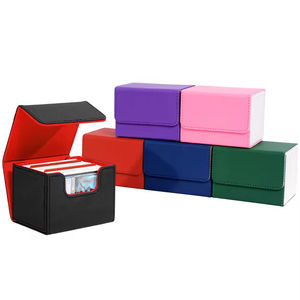 Caja para Cartas Magic Commander, Capacidad para 120 Cartas con Funda Individual o 100 Cartas con Funda Doble, Estuche de Almacenamiento Duradero para TCG - Product Image 1