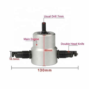 Chuyên Nghiệp Cắt Đôi Đầu Tấm <span class=keywords><strong>Nibbler</strong></span> Saw Cutter Công Cụ Khoan Tập Tin Đính Kèm Miễn Phí Công Cụ Cắt <span class=keywords><strong>Nibbler</strong></span> Kim Loại Tấm Dụng Cụ Tay - Product Image 2