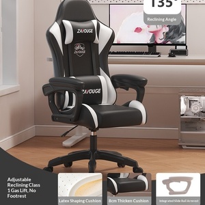 เก้าอี้สำนักงานปรับเอนได้ หมุนได้ ยกได้ ยี่ห้อ Wayon E-Sports หุ้มหนัง ฐานห้าแฉก ล้อเลื่อน สำหรับใช้ในบ้าน คอมพิวเตอร์ อินเทอร์เน็ตคาเฟ่ เล่นเกม - Product Image 4