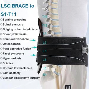 HKJD Rehabilitation Equipment Adjustable Pulley Lower Lumbar <strong>Back</strong> Support Spine LSO <strong>Back</strong> <strong>Brace</strong> for Herniated Disc, Sciatica - Product Image 5