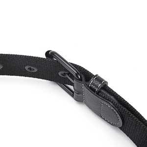 Cinto de Lona Barato Sem Elasticidade com Ilhós de Metal, Cinto Tático Resistente para Uso Externo e Casual, Cinto de Jeans com Fivela de Pino Rotativo - Product Image 6