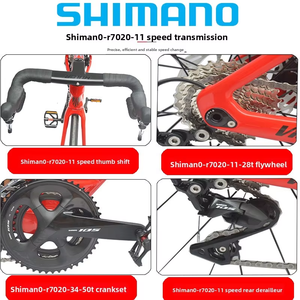 Hulda 700c Freins à disque internes doubles, système hydraulique Shimano 22 vitesses, cadre KTS7970HLDVICTORIA en carbone - Product Image 3