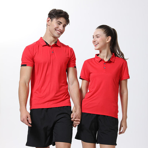 Custom Design Uw Eigen Merk Sport Poloshirts 92% Polyester 8% Spandex Poloshirts Heren Golf Polo Shirt Dry-Fit - Product Image 4