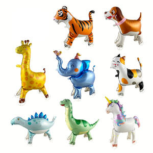 Nouveauté : Ballons en aluminium en forme d'animaux mignons (Licorne, Lapin, Éléphant, Chat, Chien) pour la décoration de fêtes d'anniversaire de bébé - Accessoires pour enfants - Product Image 3