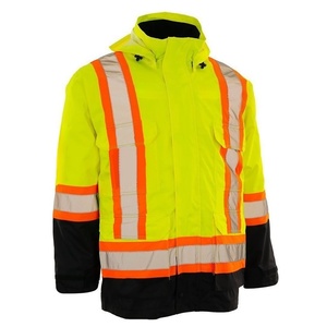 Chaqueta Reflectante Reforzada de Fábrica, Uniforme de Seguridad para Trabajadores de Minería y Construcción para Hombre - Product Image 2