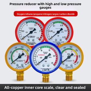 Regulador de Presión Mayorista Modelo Y-60 de Cabezal Único para Oxígeno, Acetileno, Propano, Dióxido de Carbono, Argón, Nitrógeno con Manómetro - Product Image 5