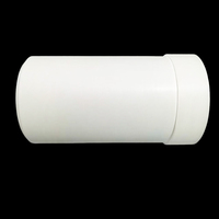 Tube et tiges en céramique de nitrure de bore haute température, pressés à chaud, de haute précision, personnalisés, céramique industrielle