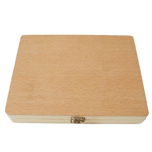 Vic Science サンプル保管木製ボックス 生物顕微鏡スライド30枚収納可能 (15x10.7x3.7cm) - Product Image 4