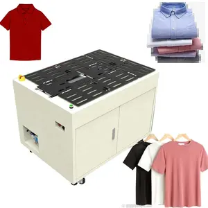 Automation Garment Folding Used Clothing Packing Clothes Bag Machine