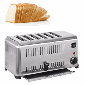 أعلى المبيعات شواء صانع محمصة المنزل آلة تحميص الخبز الكهربائية 6 شريحة محمصة - Product Image 4