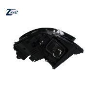 Faro LED de entrada para Mercedes-Benz Clase E W213 2139065010 2139064910 con DRL de hoja plateada y lente ahumada, Plug & Play, DOT SAE, Venta al por mayor