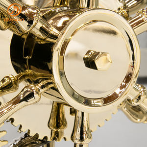 Caja Fuerte Millionaire de Lujo con Marco de Latón, Mueble de Seguridad Italiano en <span class=keywords><strong>Oro</strong></span> y Plata para Dinero - Product Image 5