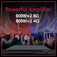 Amplificateur de puissance GAP-D1000 pour DJ, 5000 Watts, 2 canaux, amplificateur de puissance élevé