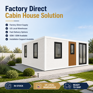 Casa Contenedor Modular Moderna e Impermeable de 20 Pies, Casa Prefabricada Pequeña, Apartamento Contemporáneo, Casas Pequeñas de Nueva Generación, Diseño Rectangular - Product Image 1