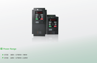 Convertisseur de fréquence VFD monophasé et triphasé GT20 de haute qualité 7,5 kW 11 kW 18,5 kW 22 kW 30 kW 45 kW 220 V 380 V pour moteur à fréquence variable